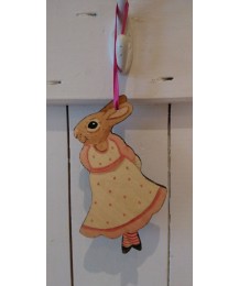 Bunny Girl Door Hanger 